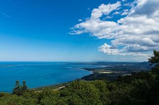 サロマ湖展望台からの眺め