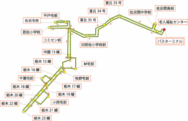 スクール4号路線図