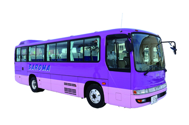 ふれあいバス紫色