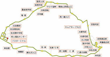 スクール6号路線図